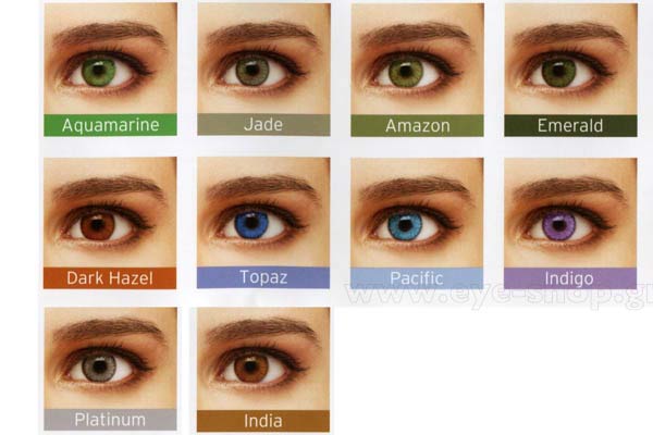 CONTACT LENSES Bausch-Lomb Natural Colors Coloured Eye-Shop