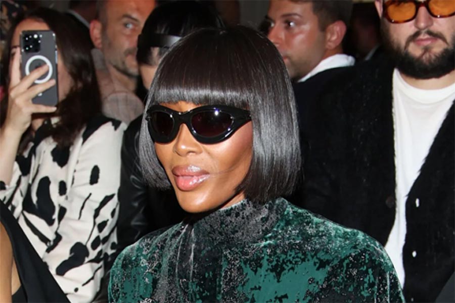 γυαλιά ηλίου καμπυλωτά wrap naomi campbell